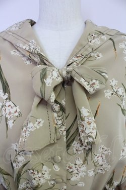 画像3: INGEBORG / 鈴蘭プリントセーラーワンピース  アイボリー T-25-10-30-023-LO-OP-SA-ZT