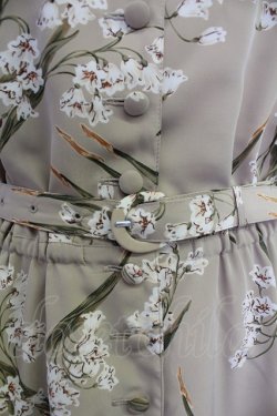 画像5: INGEBORG / 鈴蘭プリントセーラーワンピース  アイボリー T-25-10-30-023-LO-OP-SA-ZT