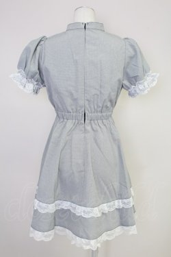 画像2: Honey Cinnamon / チョーカーネックワンピース  黒X白 T-25-10-30-025-LO-OP-SA-ZT