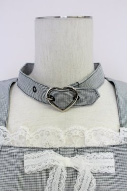 画像3: Honey Cinnamon / チョーカーネックワンピース  黒X白 T-25-10-30-025-LO-OP-SA-ZT