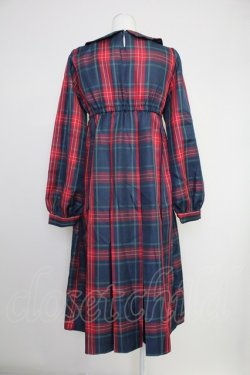 画像2: FLC / MINA*タータンチェックワンピース S 赤チェック T-25-10-30-027-LO-OP-SA-ZT