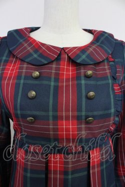 画像3: FLC / MINA*タータンチェックワンピース S 赤チェック T-25-10-30-027-LO-OP-SA-ZT