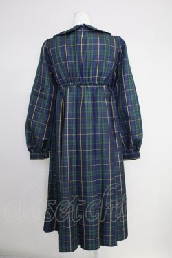 画像2: FLC / MINA*タータンチェックワンピース S グリーンチェック T-25-10-30-028-LO-OP-SA-ZT