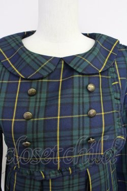 画像3: FLC / MINA*タータンチェックワンピース S グリーンチェック T-25-10-30-028-LO-OP-SA-ZT