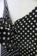 画像4: PINK HOUSE / リボンドットジャンパースカート  黒X白 T-25-10-30-031-LO-OP-SA-ZT (4)