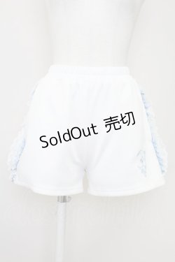 画像1: ACDC RAG / 月ジャージショーパン  白Ｘサックス T-25-10-30-036-PU-PA-SA-ZI