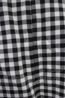 画像4: MILK / ギンガムチェックスカート  黒X白 T-25-10-30-038-ML-SK-SA-ZT