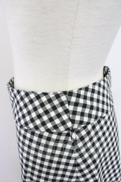 画像5: MILK / ギンガムチェックスカート  黒X白 T-25-10-30-038-ML-SK-SA-ZT