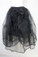 画像1: MR corset / リボンチュールスカート  黒 T-25-10-30-042-PU-SK-SA-ZT (1)