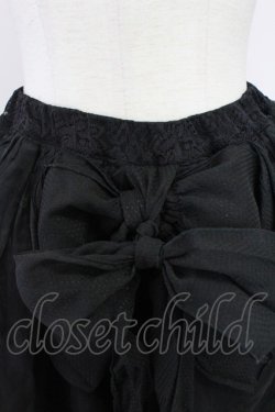 画像3: MR corset / リボンチュールスカート  黒 T-25-10-30-042-PU-SK-SA-ZT