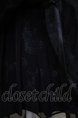 画像5: MR corset / リボンチュールスカート  黒 T-25-10-30-042-PU-SK-SA-ZT