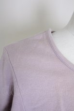 画像5: INGEBORG / ロゴプリント半袖カットソー  ピンク T-25-10-30-005-LO-TO-SA-ZT222 (5)