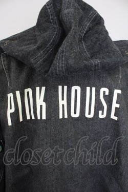 画像3: PINK HOUSE / ワッペンデニムブルゾン  黒デニム T-25-10-30-043-LO-JA-SA-ZT