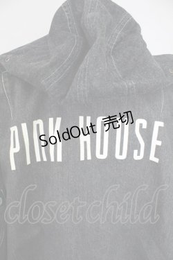 画像3: PINK HOUSE / ワッペンデニムブルゾン  黒デニム T-25-10-30-043-LO-JA-SA-ZI