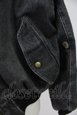 画像7: PINK HOUSE / ワッペンデニムブルゾン  黒デニム T-25-10-30-043-LO-JA-SA-ZT