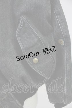 画像7: PINK HOUSE / ワッペンデニムブルゾン  黒デニム T-25-10-30-043-LO-JA-SA-ZI