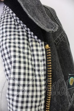 画像8: PINK HOUSE / ワッペンデニムブルゾン  黒デニム T-25-10-30-043-LO-JA-SA-ZT