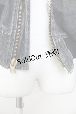 画像10: PINK HOUSE / ワッペンデニムブルゾン  黒デニム T-25-10-30-043-LO-JA-SA-ZI