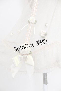 画像4: PINK HOUSE / カメリアモチーフリボンニットベビードール  アイボリー T-25-10-30-001-LO-TO-SA-ZT