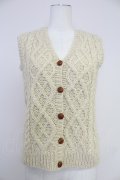 PINK HOUSE / ニットベスト  アイボリー T-25-10-30-011-LO-TO-SA-ZT
