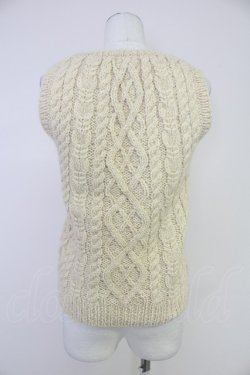 画像2: PINK HOUSE / ニットベスト  アイボリー T-25-10-30-011-LO-TO-SA-ZT