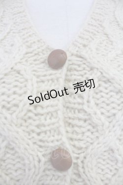 画像3: PINK HOUSE / ニットベスト  アイボリー T-25-10-30-011-LO-TO-SA-ZI
