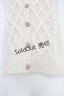 画像4: PINK HOUSE / ニットベスト  アイボリー T-25-10-30-011-LO-TO-SA-ZI