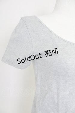 画像3: PINK HOUSE / シンプル半袖カットソー  グレー T-25-10-30-012-LO-TO-SA-ZI