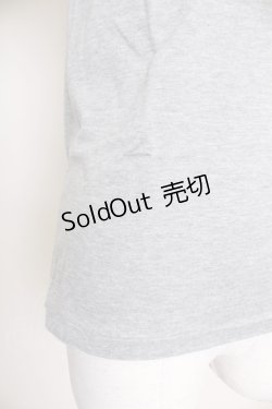画像4: PINK HOUSE / シンプル半袖カットソー  グレー T-25-10-30-012-LO-TO-SA-ZI