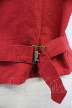 画像5: INGEBORG / 花柄ベスト  赤 T-25-10-30-015-LO-TO-SA-ZT