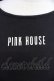 画像3: PINK HOUSE / ロゴプリントカットソー L 黒X白 T-25-10-30-020-LO-TO-SA-ZT (3)