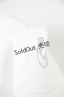 画像7: NOEMIE / ねこ耳配色オープンショルダージャージ  白Ｘサックス T-25-10-30-021-LO-TO-SA-ZI