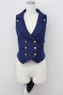 画像1: Amavel / Historical Butlerベスト  青 T-25-11-06-025-CA-JA-SA-ZT