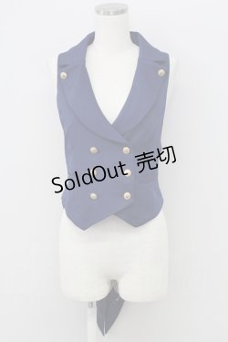 画像1: Amavel / Historical Butlerベスト  青 T-25-11-06-025-CA-JA-SA-ZI