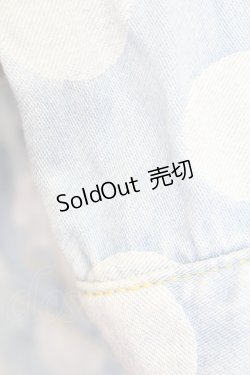 画像5: Emily Temple cute / ドットデニムジャケット  サックス T-25-11-06-026-ET-JA-SA-ZI