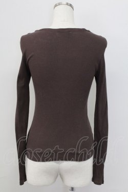 画像2: Emily Temple cute / キャサリンカーディガン  ブラウン T-25-11-06-027-ET-TO-SA-ZT