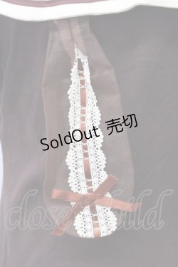 画像5: Lovely MAM MAXICIMAM / ブリーシュクレボンボンうさちゃんのセーラーカットソー  ブラウン T-25-11-06-028-LO-TO-SA-ZT