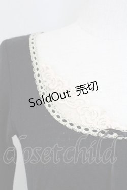画像3: LOLITAその他(お買取対象外) / レースリボントップス  黒Ｘ白 T-25-11-06-029-LO-TO-SA-ZI