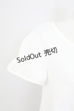 画像4: Emily Temple cute / 3つリボンプリント半袖カットソー  アイボリー T-25-11-06-005-ET-TO-SA-ZT