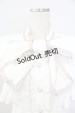 画像5: Rojita / 2Wayラッフルルシアーブラウス  白Ｘピンク T-25-11-06-008-LO-BL-SA-ZT