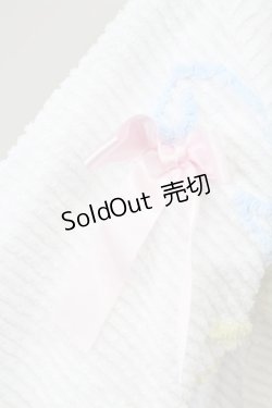 画像4: Nile Perch / カルーセルデザインうさぎ刺繍襟トップス  白ＸピンクＸ青 T-25-11-06-009-LO-TO-SA-ZT