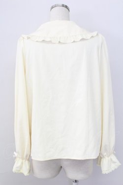 画像2: m petit by misako / AM マルエリフリルブラウス L アイボリー T-25-11-06-012-LO-BL-SA-ZT