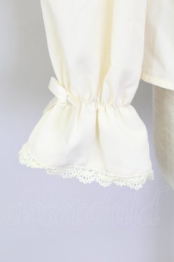 画像4: m petit by misako / AM マルエリフリルブラウス L アイボリー T-25-11-06-012-LO-BL-SA-ZT