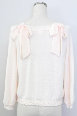 画像2: Secret Honey / パールニットトップス  ピンク T-25-11-06-016-CA-TO-SA-ZT
