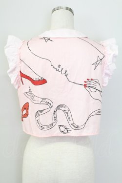 画像2: MILK / アーティートップス  ピンク T-25-11-06-017-ML-BL-SA-ZT