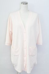 Rydia / コビニャー刺繍カーディガン  ピンクＸ黒 T-25-11-06-019-PU-TO-SA-ZI