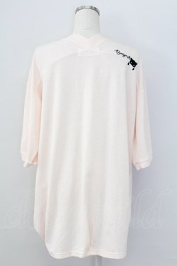 画像2: Rydia / コビニャー刺繍カーディガン  ピンクＸ黒 T-25-11-06-019-PU-TO-SA-ZT