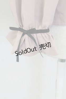 画像4: Rojita / リボン付き配色レース衿長袖ブラウス  ピンク T-25-11-06-020-LO-BL-SA-ZI