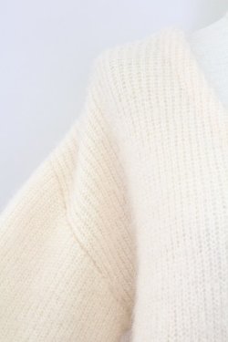 画像3: F&A / フレームローズ釦シュガーラメカーディガン  オフホワイト T-25-11-06-021-LO-TO-SA-ZT