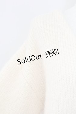 画像3: F&A / フレームローズ釦シュガーラメカーディガン  オフホワイト T-25-11-06-021-LO-TO-SA-ZI